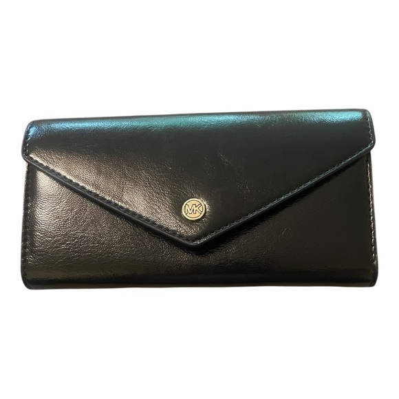 MICHAEL Michael Kors Handbags - New Michael Kors Black Jet Set Wallet